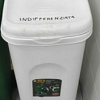 Bidone Stefanplast bianco