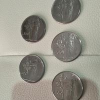 Lotto monete 100 lire