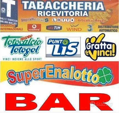 Tabaccheria con bar completa caserta centro