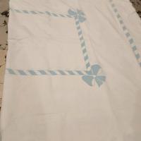 Tovaglia Mulino Bianco cotone fiore e fiocco