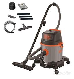 Black & Decker aspiratore e soffiatore acciaio