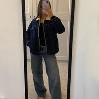 Giacca Sherpa in Denim Jeans di Pull&Bear taglia S