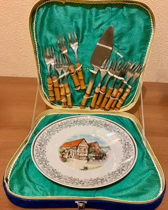 Set dessert vintage Heinrich & Co.