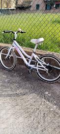 Bicicletta MTB bambina 20pollici cambio shimano