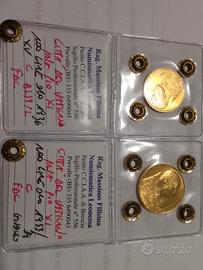 monete  vaticano oro