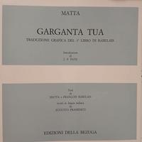 GARGANTA TUA di Roberto Matta Ed 1981 numer.Raro