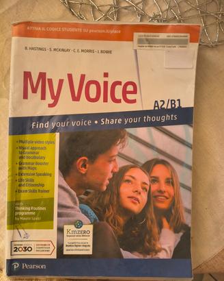 Libro di testo d' inglese My Voice 