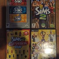 Lotto giochi The Sims  per PC cd-rom