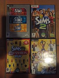 Lotto giochi The Sims  per PC cd-rom
