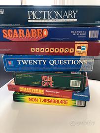 Giochi da tavolo anni ottanta