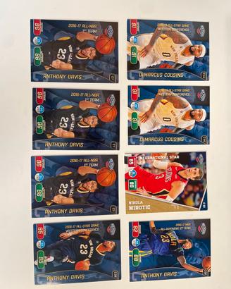 Lotto 8 Carte NBA Pelicans