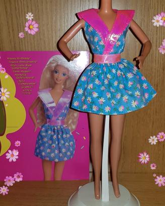 Barbie abito  serie "Happy Birthday"