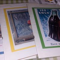 Poster Vintage Coca-Cola - Stampe d'Arredo Anni '4