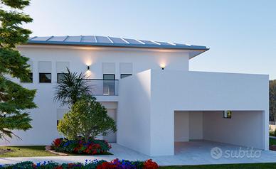 Alloggio al piano primo ingresso autonomo+giardino