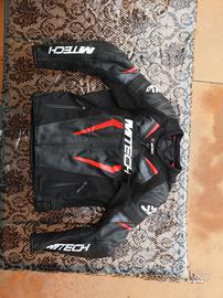 giacca moto 48 uomo in pelle come NUOVA!!!