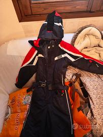 tuta da sci bambino 6/8anni