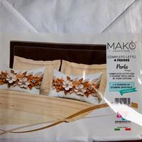 Completo Letto Matrimoniale MAKÒ - 4 Federe