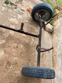Carrellino per motozappa