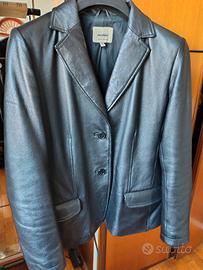 Giacca in pelle donna tg 42