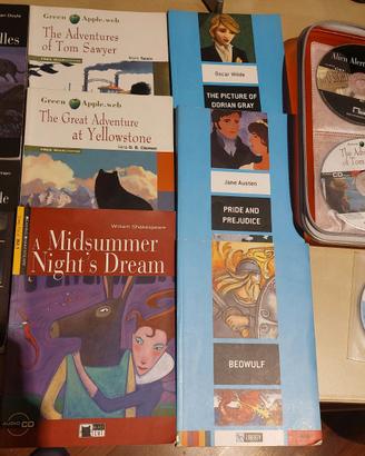 Libri Black Cat e Liberty con CD