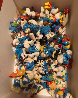 puffi vintage Schleich anni 70 e 80