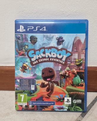Gioco Sackboy Una Grande Avventura- PS4
