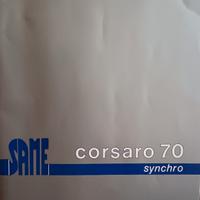 libretto uso e manutenzione same corsaro 70