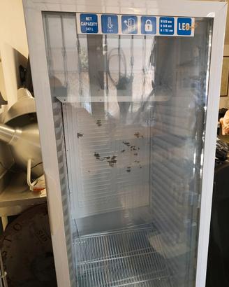 Frigorifero vetrina 350lt