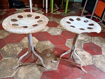 2 sgabelli industrial-vintage
