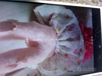 bambola cuore caldo con capelli rosa cm 22