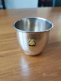 bicchiere bimbo in argento Vanni Mazzetti