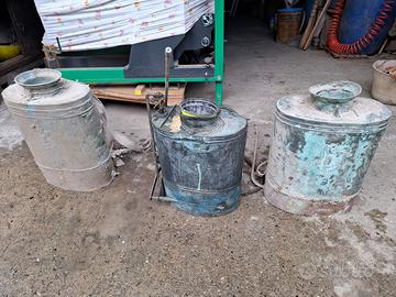 Macchine a spalle per verderame