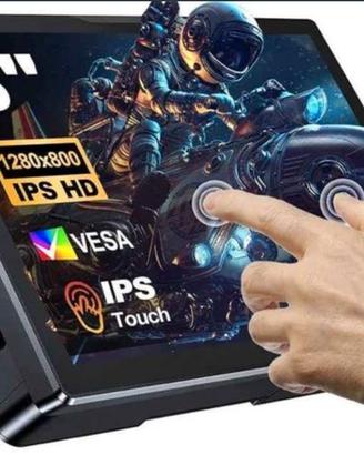 Monitor touchscreen da 8 pollici schermo IPS 16:9