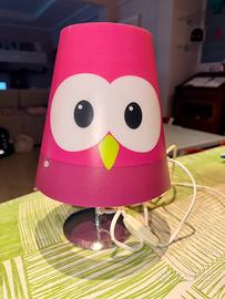 Lampada Gufo colorata!