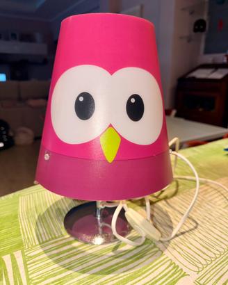 Lampada Gufo colorata!