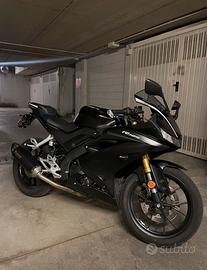 yamaha yzf r125 2021 tech black