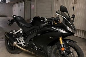 yamaha yzf r125 2021 tech black