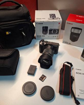 Canon EOS M6 KIT completo