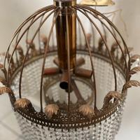 Lampadario antico Ottone