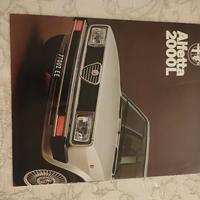 brochure Alfetta 2000L