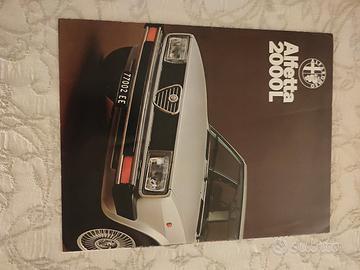 brochure Alfetta 2000L