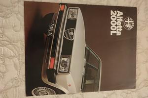 brochure Alfetta 2000L