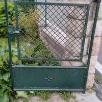 Cancello in ferro battuto L 220cm x h150cm