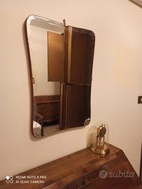 specchio da parete vintage stile Gio Ponti