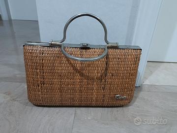 borsa in rattan