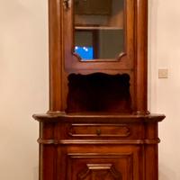 Angoliera in legno massello