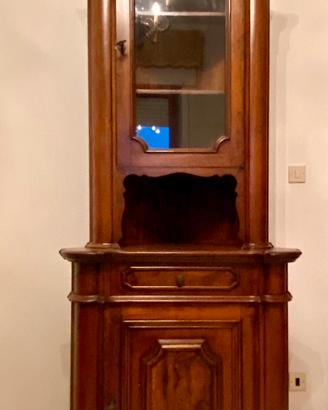 Angoliera in legno massello