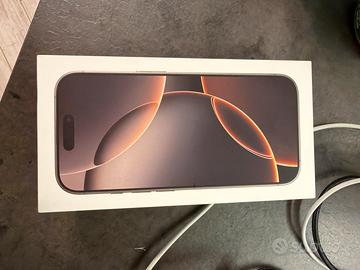 iPhone 16 Pro 128GB Titanio Deserto - Mai usato