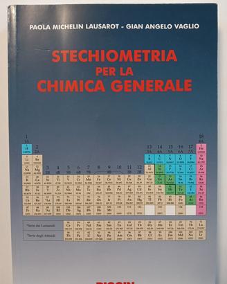 Libro "Stechiometria per la chimica generale"