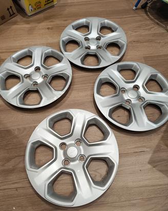 set 4 copricerchi Ford r16, 4 fori, diametro 44 cm